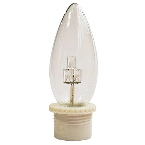 Brite Star Window 2 Ct 10" H Tiffany Led Candle Replacement Bulb