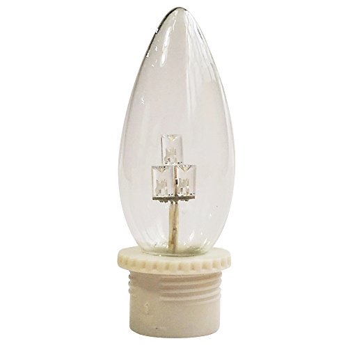 Brite Star Window 2 Ct 10" H Tiffany Led Candle Replacement Bulb