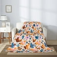 thumbnail image 2 of Sikiie Cute Chickens Cozy Flannel Fleece Throw Blanket: Lightweight & Thick for All Seasons - Perfect for Women, Men, & Kids"60"x50", 2 of 6