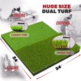 thumbnail image 2 of Alfombrilla de golf SAPLIZE, extra grande, antideslizante, 60 x 60 cm, 2 of 7