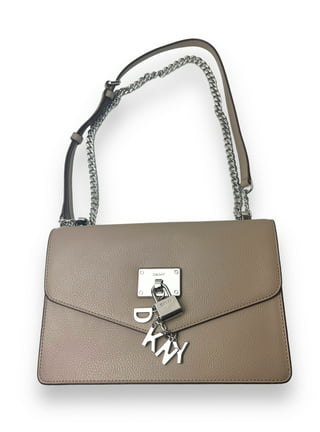 DKNY Everyday Crossbody Cell Phone Handbag, Black Iconic Graffiti/Silver  Elissa Small: Handbags