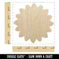 thumbnail image 2 of Summer Sunflower Wood Shape Unfinished Piece Cutout Craft DIY Projects - 4.70 Inch Size - 1/4 Inch Thick, 2 of 7
