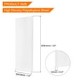 thumbnail image 2 of UHMW Ultra High Molecular Weight Polyethylene Sheet, 1/2" Thick 12" x 24'' White, 2 of 7