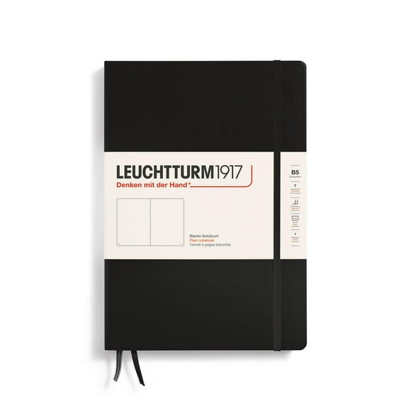 Cuaderno LEUCHTTURM1917, tapa dura, composición B5, 219 páginas