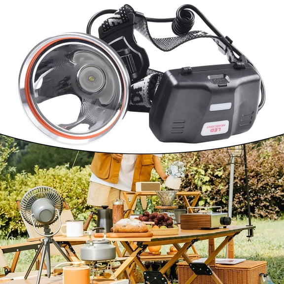BCLONG P90 50000LM Adjustable Headlamp Super Bright LED Headlight Flashlight LED Lamp