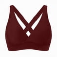 thumbnail image 2 of UAYOTSE Women Plus Size with Bra Women Lace Up Swimwear Tops Full Coverage Bikini Top Push Up Swim Crop Top Tie Back Bathing Suit Tops,Sizes M, 2 of 7