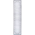 thumbnail image 2 of JONATHAN Y MODERN PERSIAN 2 x 8 Runner Rug, Acanthus French Border - Light Gray/Cream, MDP504F-28, 2 of 9