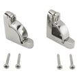 thumbnail image 4 of Renovators Supply Carpet Runner Rod Set for Staircases 39.6" L Polished Nickel Over Brass Rod Tubes w/Holder Bracket and Hardware to Secure Stair Carpet Runners Pack of 13, 4 of 6