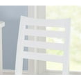 thumbnail image 5 of Linon Elder Commercial Grade Set of Two Counter Stools in White Beechwood, 5 of 16