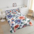 thumbnail image 4 of Erosebridal Floral Daisy Bedding Twin Comforter Set,Botanical Theme Down Comforter,Microfiber Reversible Bedding Sets Twin with Comforter,Floral Decoration,3pcs, 4 of 8