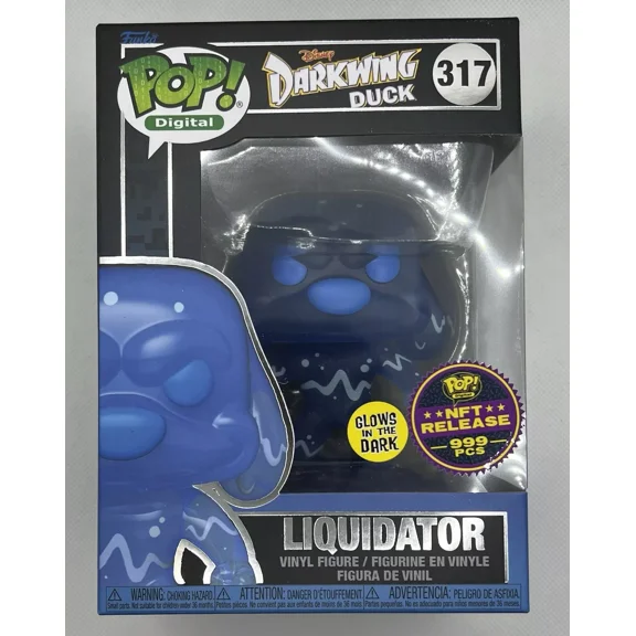 Disney Afternoon Funko Pop Liquidator Grail #317 Darkwing Duck