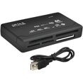 thumbnail image 1 of Lector de tarjetas USB 2.0 Lector de tarjetas de memoria Transmisión rápida de datos Lector de tarjetas Compatible con TF SD SD XD Negro, 1 of 7
