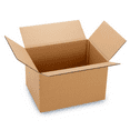 thumbnail image 4 of Tcbosik Shipping Boxes 100 Pack, 8x6x4 inch Corrugated Cardboard Box for Packing, Moving and Storage, Yellow, 4 of 10