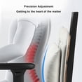 thumbnail image 3 of Integrated Backrest Cushion, PP Cotton Rocking Chair Cushion Slip   for Home, 3 of 8