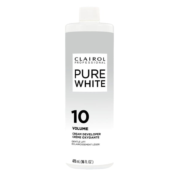 Clairol Pure White 10 Creme Developer Gentle Lift 16oz (Pack of 2)