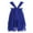Blue, variant on Girl's Kids Chiffon Skirted Leotard Dress Sequined Contemporary Praise Lyrical Ballet Dance Costumes