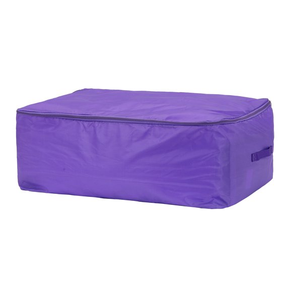 Unique Bargains 1 Pack Clothes Storage Bags Moving Bags Purple 27.5*19.5*12in