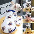 thumbnail image 2 of Cartoon Printing Dog Costume Round Neck Winter Warm Pet Pajamas Blouse - Ideal for Your Playful Puppy, 2 of 8