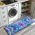 thumbnail image 3 of Purple Ethnic Mandala Pattern Kitchen Rug Mat,Kitchen Runner Rugs Non Skid Washable,Decorative Kitchen Floor Mats for Kitchen,Sink,Laundry,17"x47.2", 3 of 7