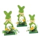 thumbnail image 3 of 3 piezas de madera de Pascua colgante de madera manualidades coronas de Pascua verde para bodas centros de mesa interiores al aire l, 3 of 9