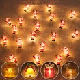 thumbnail image 2 of Guirnalda de luces navideñas de Papá Noel, colgante para árbol de Navidad, decoración navideña para el hogar, regalo de Navidad 2024, Año Nuevo 2025, 2 of 5