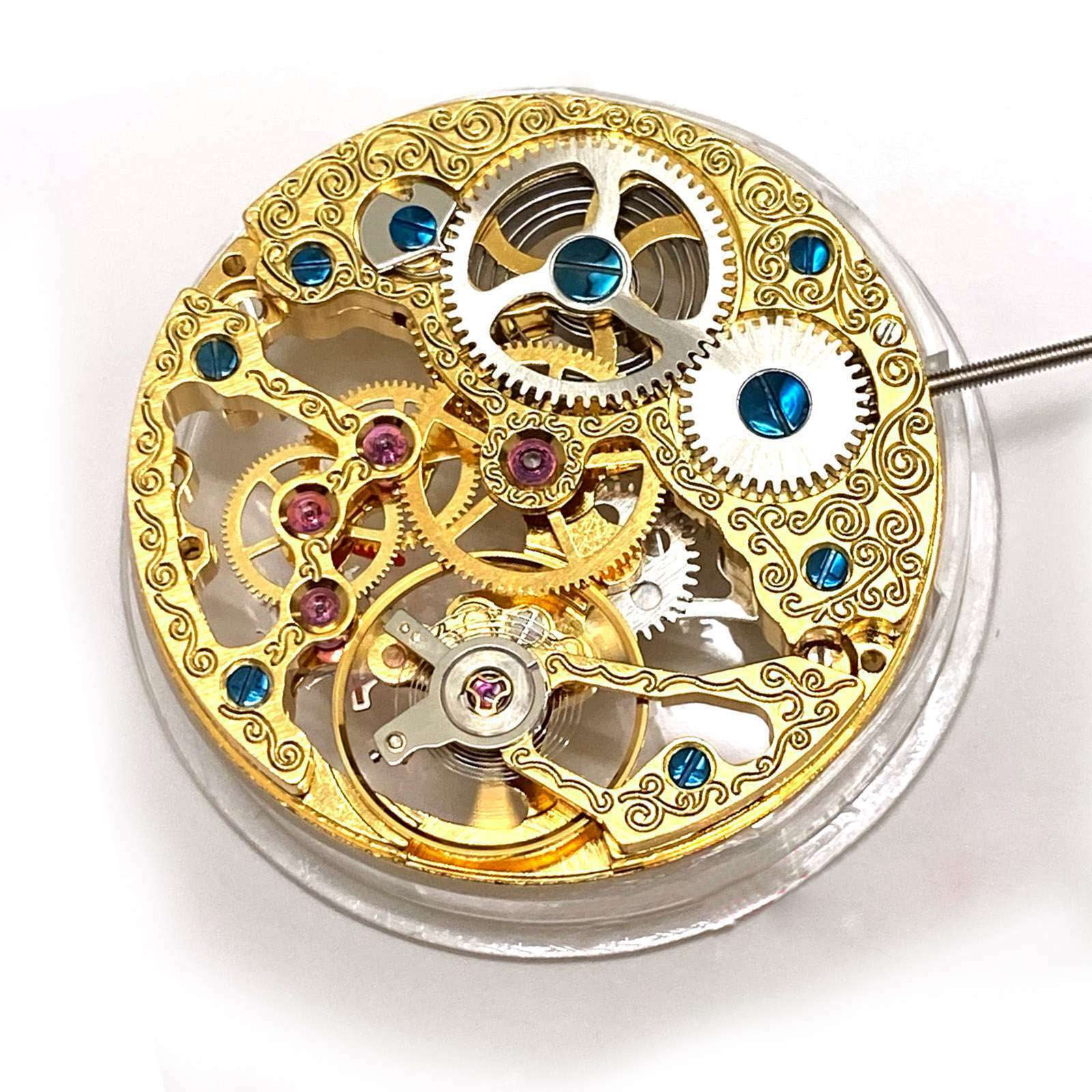 Skeleton watch movements hot sale