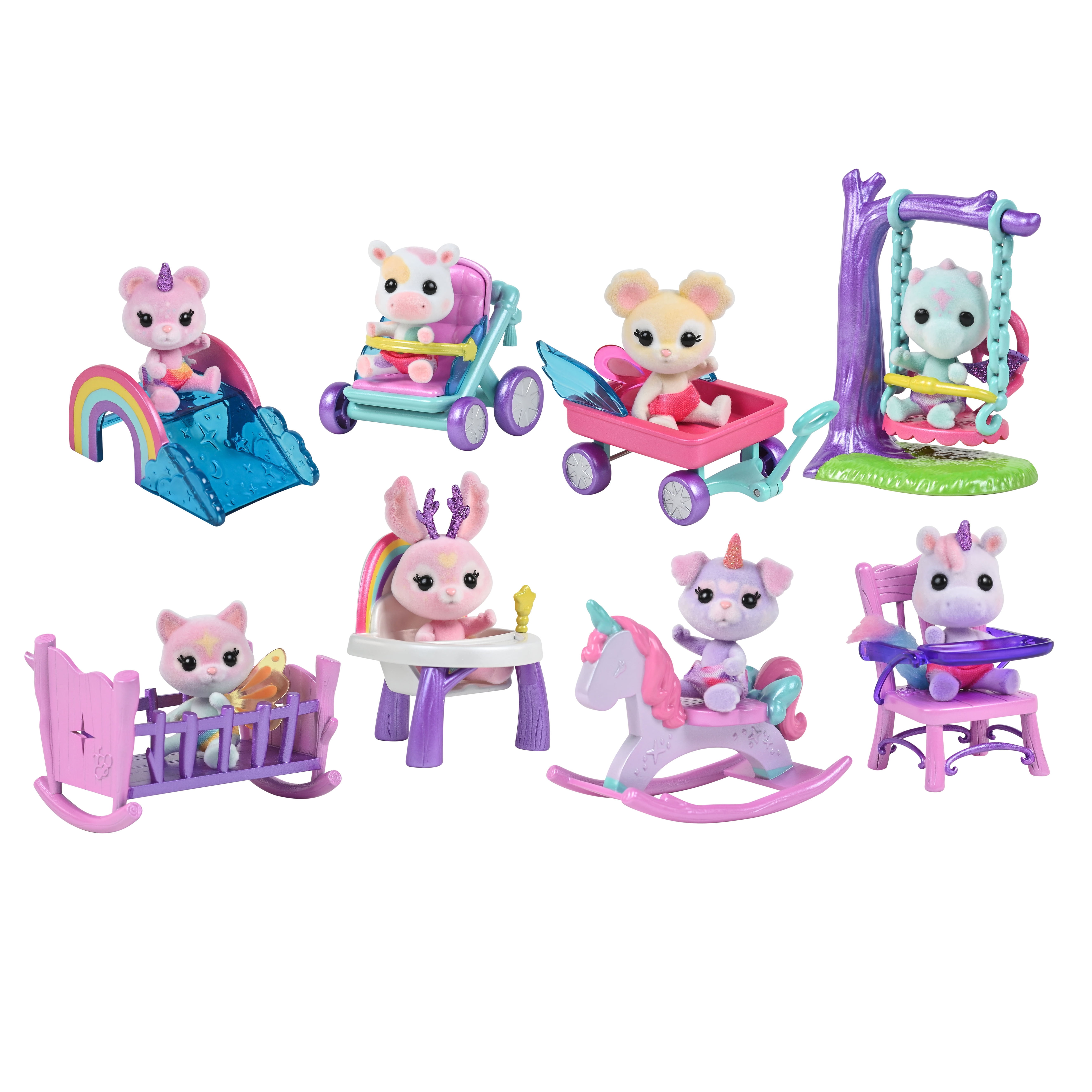 Buy Honey Bee Acres Rainbow Ridge Collection, Babies with Accessories