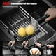 thumbnail image 4 of Fregadero De Cocina de Doble Tazón, MUZENS 81 * 43 * 20cm Fregadero De Barra con Grifo y Escurridor de Platos,con Dispensador de jabón, Fregaderos De Cocina para Baño, Cocina, Bar, 4 of 9