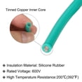 thumbnail image 4 of Silicona Cable Unique Bargains 12AWG Verde 7,5m Eléctrico Estañado Cobre Alta-Temperatura, 4 of 7