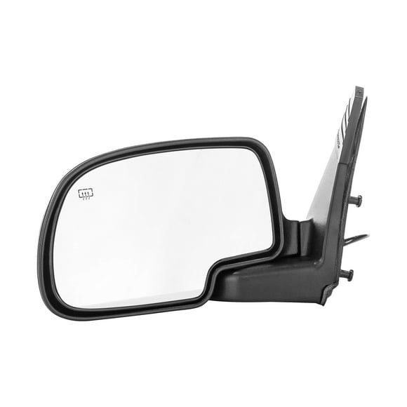 Dependable Direct Left Side Heated Power Operated Mirror Compatible With 00-05 Chevy Suburban, Tahoe, Yukon - Parts Link # GM1320247