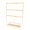 Golden, variant on Earring Storage Display Rack 66Holes Modern Durable for Bathroom Shop Vanity Black