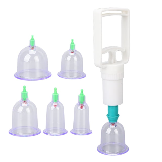 Kit de Ventouses sous Vide, Forte Étanchéité, Aspiration pour Réduire la Pression Artérielle, Relaxation Musculaire, Ventouses sous Vide pour la Maison