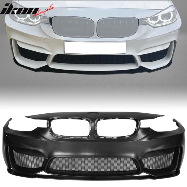 Compatible With 12 18 Bmw F30 3 Series M3 Style Front Bumper Cover Replacement W Lip Pp Walmart Com Walmart Com