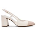 thumbnail image 5 of Anne Klein Brooklyn Pointed Toe Block Heel Slingback Heels for Women with Buckle Closure Cushioned Insole Closed Toe Dress Pumps, 5 of 7