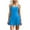 Sky Blue, variant on Fmbrln Womens Tennis Athletic Dress Yoga Gym Dress Summer Casual Sleeveless Crew Neck Pleated Workout Mini Dress