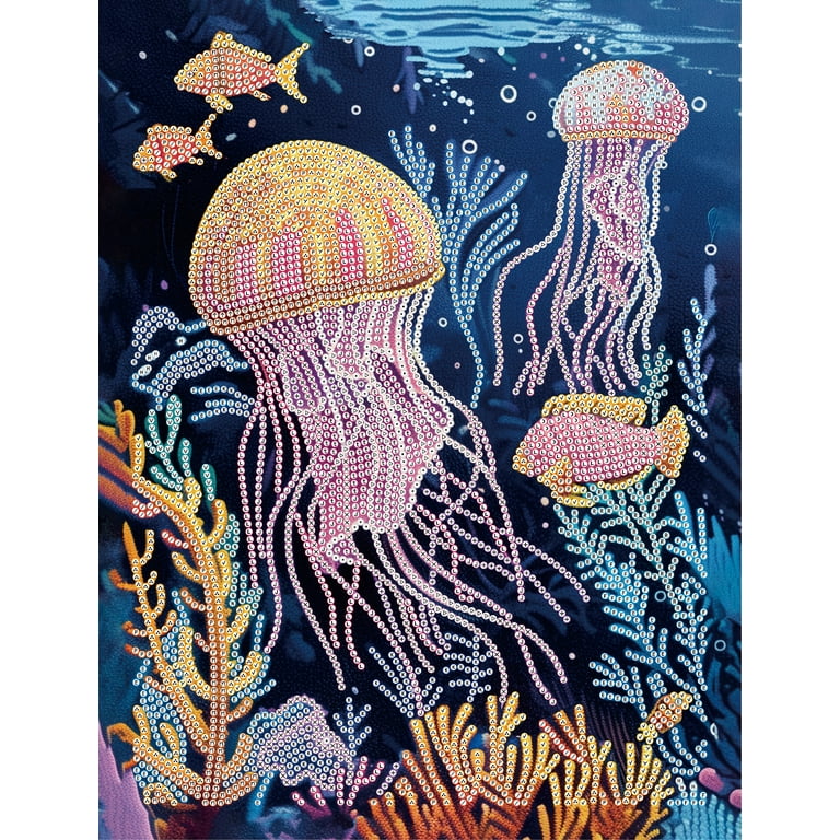 DIAMOND DOTZ® Mystic Jellyfish Special Edition Diamond Painting