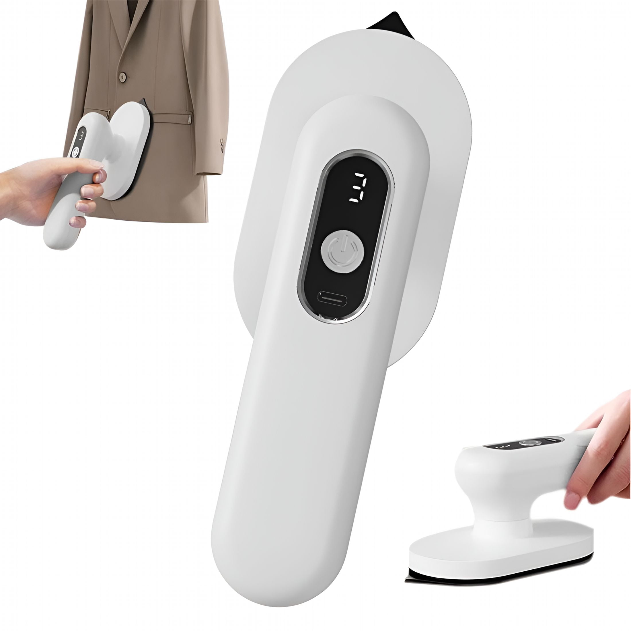HIBIBUD 2026 New Handheld Clothing Iron for Clothes Mini Ironing Machine Portable Travel Garment Appliance for Home,Travel,Dorm,Steam Steamer Iron Ironing Travel Cordless Iron