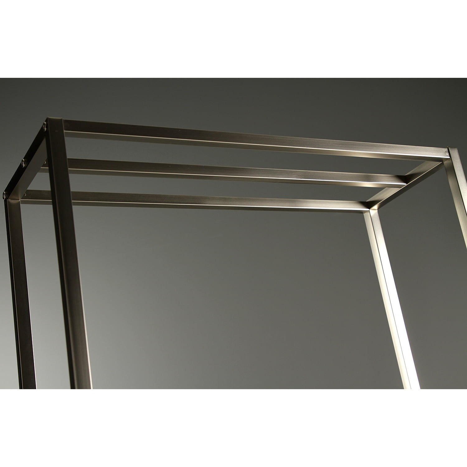 Kingston Brass Scc8358 Edenscape Freestanding Iron Towel Rack Brushed Nickel Walmart Com Walmart Com