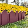 thumbnail image 6 of Plastic Garden Fence Picket Edging for Lawns and Flower Beds Decorative Landscape Border for Gardens Paths and Yard Landscaping, 6 of 6