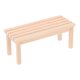 thumbnail image 5 of Banco de madera en miniatura, modelo decorativo, mueble en miniatura para casa de muñecas, 5 of 8