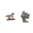 thumbnail image 1 of Figura de caballo,Figura coleccionable de caballo en miniatura,Figuras de búhos,Figuras de búhos,animales artificiales,artesanías,decoración del hogar,Estatua de búho moderna en miniatura, 1 of 8