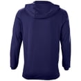 thumbnail image 2 of Evoshield Youth Lightweight Baseball Training Hoodie Navy L, 2 of 6