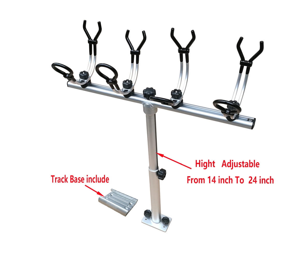 Brocraft Crappie Rod Holder/Crappie Rod Transport Rack/Boat Rod Storage