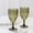Dusty Sage, variant on Balsa Circle 12 Dusty Sage 11oz Vintage Diamond Cut Plastic Wine Glasses Wedding Supplies