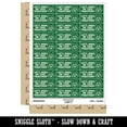 thumbnail image 2 of Let's Work on This Together Cat Teacher Student School Sticker Set - Dark Green - Gloss Finish - 1.75" Medium, 2 of 7