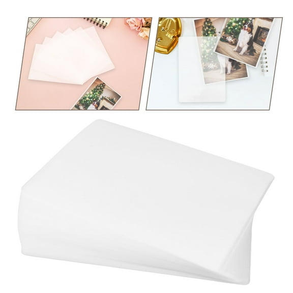 LOLIPPYY 100PCS Laminating Pouches Rectangular Lamination for Photos General Users
