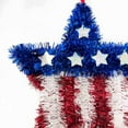 thumbnail image 5 of Wall decoration, 4Th of July decorations, Star decorations, Patriotic decorations, 19 in Metallic Tinsel, Door Hangings, 1 Pc, 5 of 7