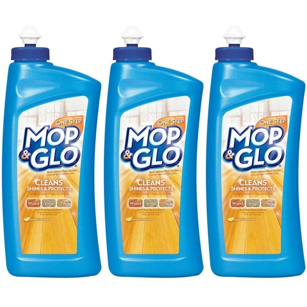 Mop & Glo MultiSurface Floor Cleaner, 32 oz (Pack of 3)