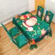 thumbnail image 5 of Chair Cover Dining Room Christmas Decor Santa Claus Gnome Snowflake Print Office Chair Covers Stretch Removable Chair Seat Cover, 5 of 5