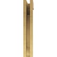 thumbnail image 4 of 5"W x 10"D x 30"H Thin Emerson Rough Cedar Woodgrain TimberThane Corbel, Primed Tan, 4 of 6